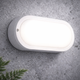 Промышленный LED светильник 12W Sirius накладной овальной формы 6500К белый IP 65 - изображение 1