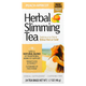 Травяной чай для похудения 21st Century "Herbal Slimming Tea" листья сенны для снижения веса, со вкусом персика и абрикоса, без кофеина (24 чайных пакетика / 48 г / 1,7 унции) - изображение 1