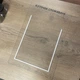 Информационный уголок, 45×30 см, прозрачный акрил, с креплениями(KN_78561FEC6150) - изображение 2