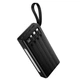 Універсальна мобільна батарея 20000 mAh Hoco J155 Shine 22.5 W повербанк з дисплеєм чорний - зображення 7