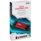 Зовнішній SSD накопичувач Kingston Dual Portable 512GB USB 3.2 Gen2 швидкість 950/1050 MB/s Red (SPSD/512GB) - зображення 5