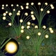 Садовий світильник на сонячній батареї Firefly Skylight зелене листя 2 шт LED декоративна лампа для саду вуличний ліхтар датчик присмерку - зображення 3