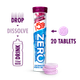 Ізотонік High5 Zero Blackcurrant Blackcurrant 20 шипучих таблеток, Чорна смородина - зображення 4