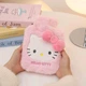 Грілка плюшева об'єм 500 мл Хеллоу Кітті Hello Kitty, грілка гумова у плюшевому чохлі Hello Kitty 0,5л - зображення 2