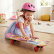Дитячий міні скейт скейтборд дитячий барбі SP-Sport Kids 1407 Pink-Multicolor - зображення 5