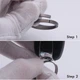 Титановое кольцо плоское для ключей Titanium Rings 20 мм / 1 штука FTQ20 - изображение 3