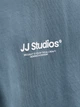 Футболка хлопковая длинная мужская Jack & Jones 12278787 M Blue Mirage (5715830434141) - изображение 4