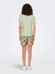 Футболка хлопковая женская ONLY 15291465 L Green Lily (5715866549376) - изображение 2