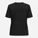 Футболка хлопковая женская ONLY 15320892 XL Black (5715510335973) - изображение 7