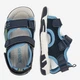 Детские спортивные сандалии для мальчика Action Boy CM230627-88(II)CH 5903698724591 24 Синие (5903698724669) - изображение 5