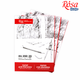 Папка для рисунку та креслення А4 21х29,7см 200г/м2 20л Дрібне зерно ROSA Studio - изображение 2
