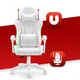 Геймерське крісло екошкіра Hell's Chair HC-1000 White LED - зображення 8