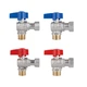 Комплект кутовий кранів Thermo Alliance Standart 1/2"ВН -3/4"ВН з накидною гайкою для підключення котла TAS225RBW1520 - зображення 5