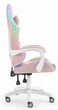 Геймерське крісло тканинне Hell's Chair HC-1000 Pink LED - изображение 3