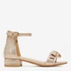Подростковые босоножки для девочки Jenny CM240902-3 5906751051405 37 Золотистые (5906751051450) - изображение 1