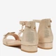 Подростковые босоножки для девочки Jenny CM240902-3 5906751051405 35 Золотистые (5906751051467) - изображение 3