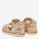 Детские кожаные сандалии для девочки Lasocki Kids BOB CI12-BOB-02(II)DZ 5904862293370 23 Золотистые (5904862293394) - изображение 3