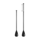 Надувна SUP-дошка Rebel RBA-4500-OR для плавання, комплект весл дроп-стібк 350 см - изображение 4