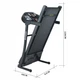 Електрична бігова доріжка G-RUNNER FIT-NET 400 AUX AUDIO - изображение 3