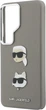 Чохол Karl Lagerfeld Saffiano Double Heads Metal для Samsung Galaxy S26 Ultra Silver (KLHCS26LPSFDHPOG) - зображення 6