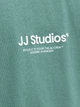 Футболка хлопковая длинная мужская Jack & Jones 12278787 XL Mineral Blue (5715830434172) - изображение 5