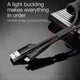 Кабель Baseus Fish Eye Spring Data Cable Lightning 2A (1m) Black (CALSR-01) - зображення 8