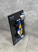 Арт Держатель Рамка на Стену 50x30 см. для Вашего Конструктора Icons Williams Racing FW14B Nigel Mansell Найджел Менселл (10353) с дополнительным креплением для мини-фигурки - Black - изображение 3