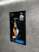 Арт Держатель Рамка на Стену 50x30 см. для Вашего Конструктора Icons Williams Racing FW14B Nigel Mansell Найджел Менселл (10353) с дополнительным креплением для мини-фигурки - Black - изображение 5