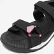 Детские спортивные сандалии для девочки Roxy CS8126-01 5906751034286 31 Черные (5906751034422) - изображение 7