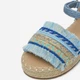 Дитячі сандалії для дівчинки Roxy CSS21596-01 5906751073124 34 Блакитні (5906751073162) - зображення 7