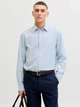 Рубашка хлопковая мужская Jack & Jones 12288595 XL Celestial Blue (5715830349742) - изображение 1