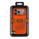 Чохол Premium Kajsa Splendid Collection Circle with MagSafe для iPhone 17 Pro Max Orange Plus O-Ring - изображение 3