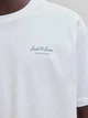 Футболка хлопковая длинная мужская Jack & Jones 12287990 L Bright White (5715733577136) - изображение 5