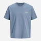Футболка хлопковая длинная мужская Jack & Jones 12287990 M Blue Mirage (5715830433021) - изображение 7