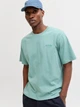 Футболка хлопковая длинная мужская Jack & Jones 12287990 2XL Mineral Blue (5715830433199) - изображение 3