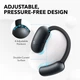 Беспроводные наушники Anker Soundcore AeroFit 2 Black, Hi-Res, LDAC, Bluetooth 5.4, 42H, IP55, Wireless Charge - изображение 7