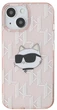 Панель Karl Lagerfeld IML Choupette Head & Monogram для Apple iPhone 13 Pink (3666339286071) - зображення 3