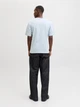 Футболка хлопковая длинная мужская Jack & Jones 12287990 XL Celestial Blue (5715830433113) - изображение 2
