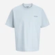 Футболка хлопковая длинная мужская Jack & Jones 12287990 XL Celestial Blue (5715830433113) - изображение 6