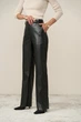 Кожаные брюки 3076 ТМ Triko Bakh 46 черный (3076_black_1) - изображение 6
