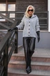 Кожаные брюки 3076 ТМ Triko Bakh 46 черный (3076_black_1) - изображение 5
