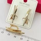 Серьги Xuping Jewelry длина 2.9см медицинское золото позолота 18К цирконий с1641 - изображение 7