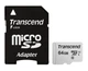 Карта памяти microSD 64Gb Transcend 300S Class 10 UHS-I U1 + SD адаптер (TS64GUSD300S-A) - изображение 1