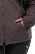 Спортивная кофта женская Freever UF 5502 коричневая 4XL - изображение 6