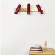 Настінний світильник Luno-3 Gaff Design Burgundy для дзеркала ванної - зображення 3