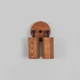 Настінний світильник подвійний бра Gaff Topaz Лофт Black walnut - зображення 5