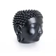 Декоративне кашпо-органайзер Будда з гіпсу чорне - зображення 2