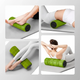 Массажный ролик WCG K3 Premium Foam Roller 42 см, салатовый, 3D рельеф, EVA, до 200 кг - изображение 5