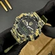 Годинник наручний Awarder 001 Тризуб золото Camo Green - изображение 8