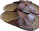 Ортопедические мужские шлепанцы FootCare, FA-303 орех, размер 46 - изображение 3